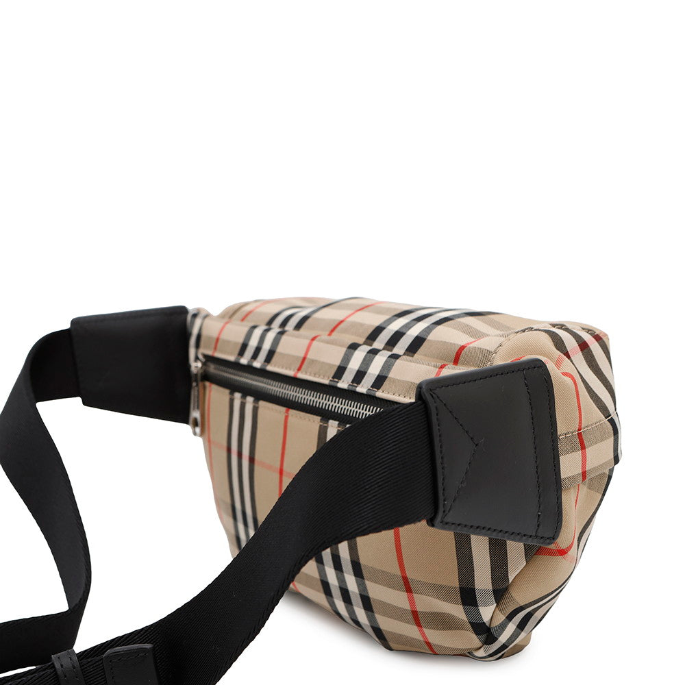 BURBERRY Vintage Check Crossbody Bag Beige8010430 Nylon Canvas