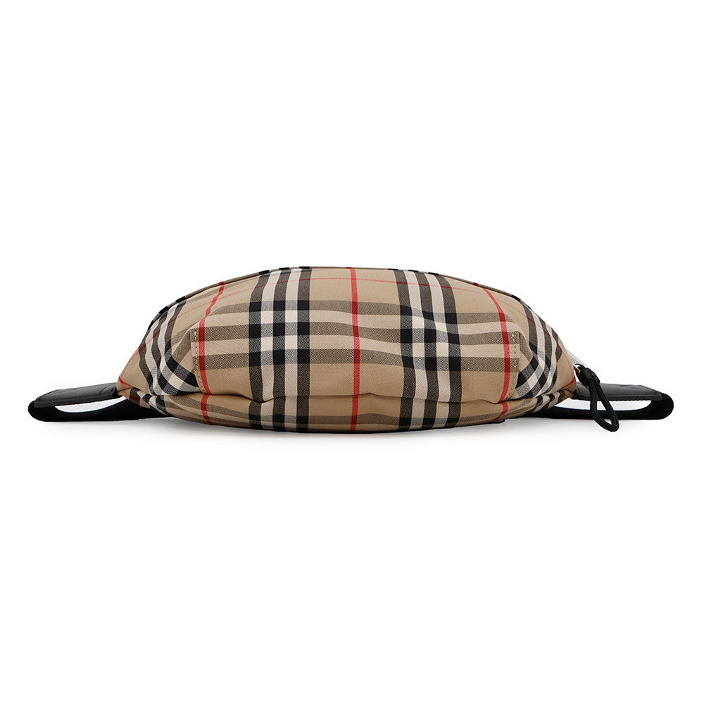 BURBERRY Vintage Check Crossbody Bag Beige8010430 Nylon Canvas