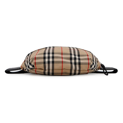 BURBERRY Vintage Check Crossbody Bag Beige8010430 Nylon Canvas