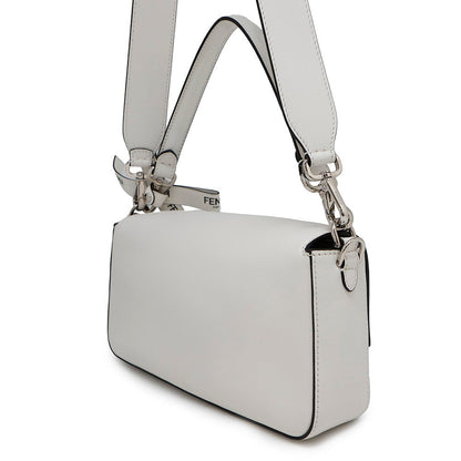 FENDI Marc Jacobs collaboration Mamma Bucket White8BR600 Leather