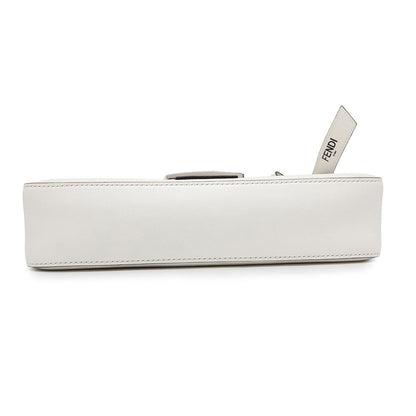 FENDI Marc Jacobs collaboration Mamma Bucket White8BR600 Leather