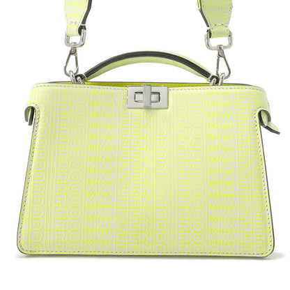 FENDI Marc Jacobs collaboration Peekaboo I.C.U. X-Cross Yellow7VA582 Leather