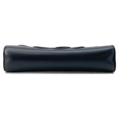 CELINE Cuir Triomphe One Shoulder Bag Black198153DU3.38NO Leather