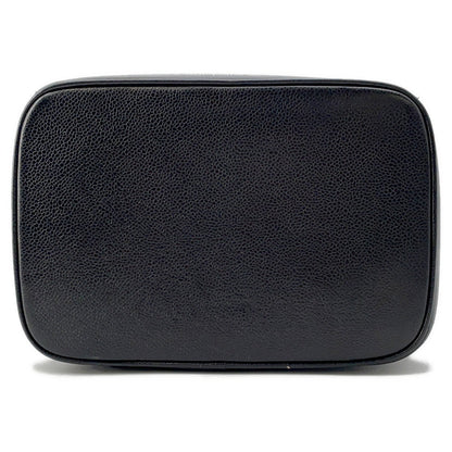 CHANEL CC Logo 2WAY Vanity Shoulder Bag BlackA06238 Caviar Leather