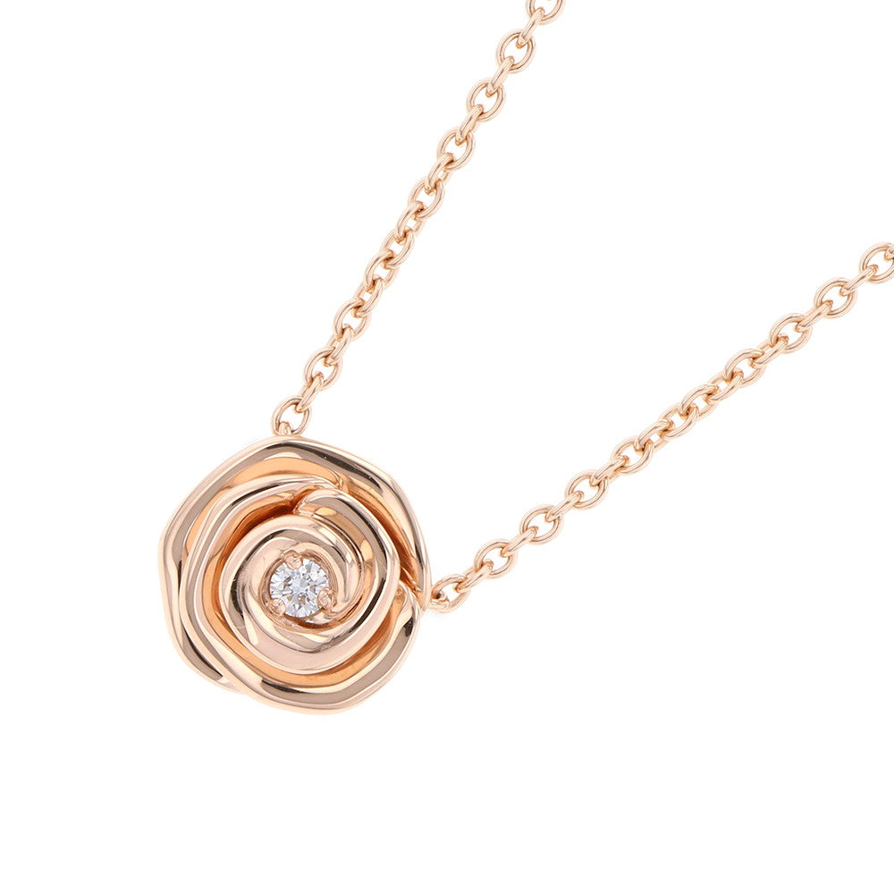 Dior Rose Dior Tulle Necklace Size LargeJRCO95004 18K Pink Gold