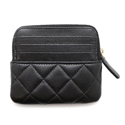 CHANEL Coin purse BlackAP2061 Caviar Leather