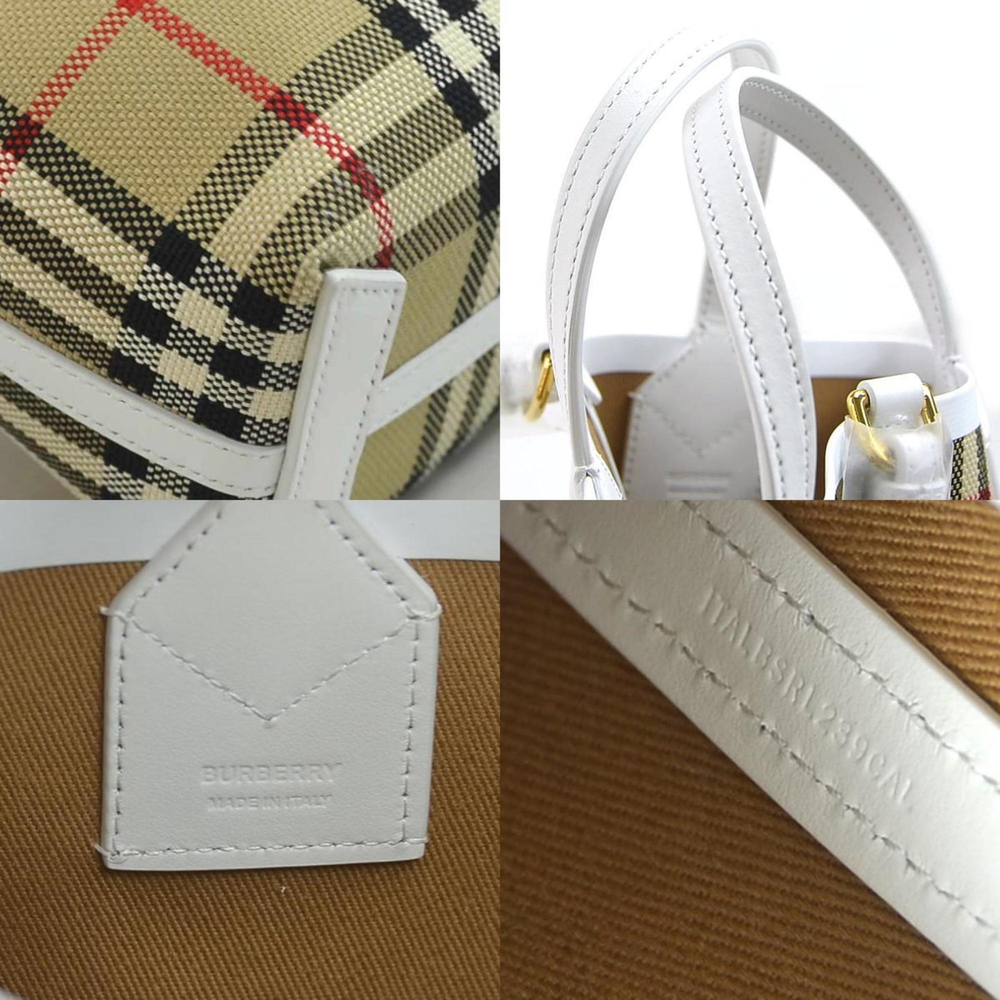 Luxury Burberry Nova Check Handbag