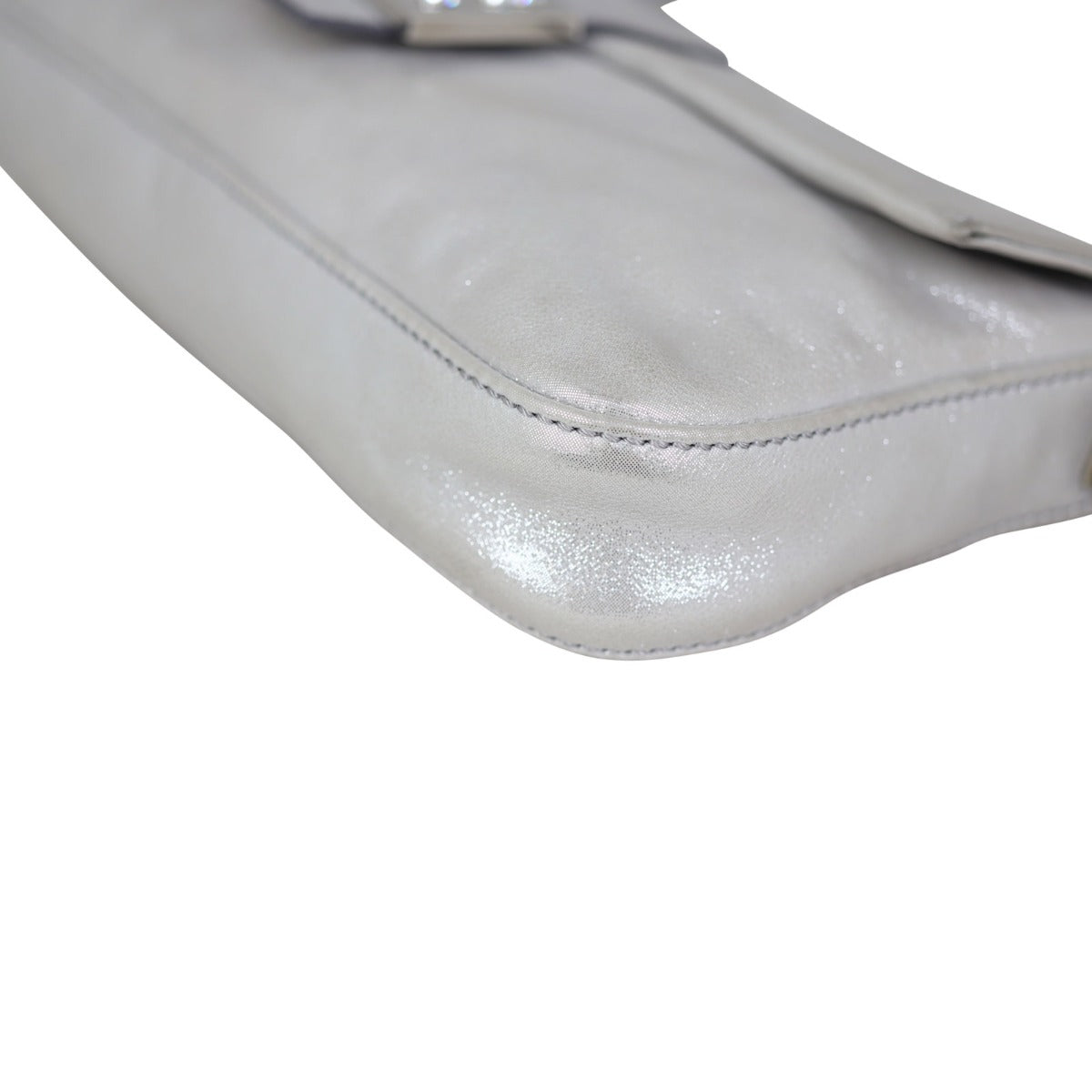 Fendi Baguette Bag Silver