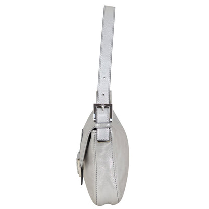 Fendi Baguette Bag Silver