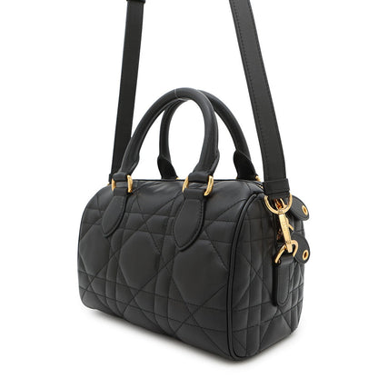 Dior Macrocannage Dior Groove 20 Bag BlackM1364UBOL_M900 Calf Leather Size Small