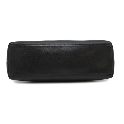 CHANEL CC Logo Cocoball Tote BlackA03578 Caviar Leather