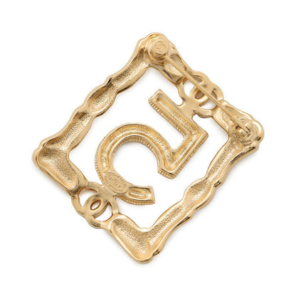 CHANEL No.5 BroochABD760 Gold Plated Rhinestone