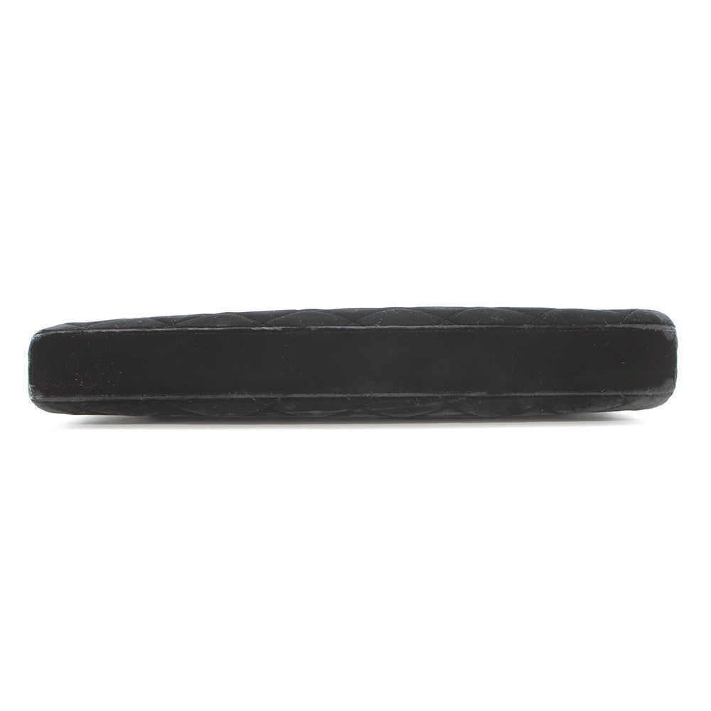 CHANEL Matelasse business bag Black Velvet