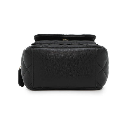 CHANEL Matelasse Timeless Classics Mini Backpack BlackAP3753 Caviar Leather