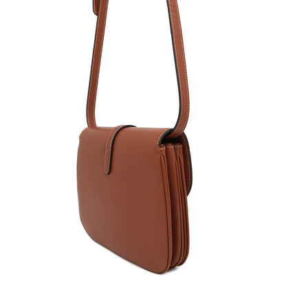CELINE Shoulder Bag Taboo Brown196583 Calf Leather Size Medium
