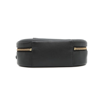 FENDI Orlock Camera Shoulder Bag Black8BS058 Leather Size Mini