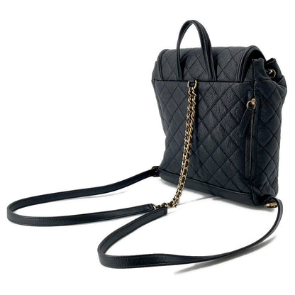 CHANEL CCFiligree Backpack BlackA57090 Caviar Leather