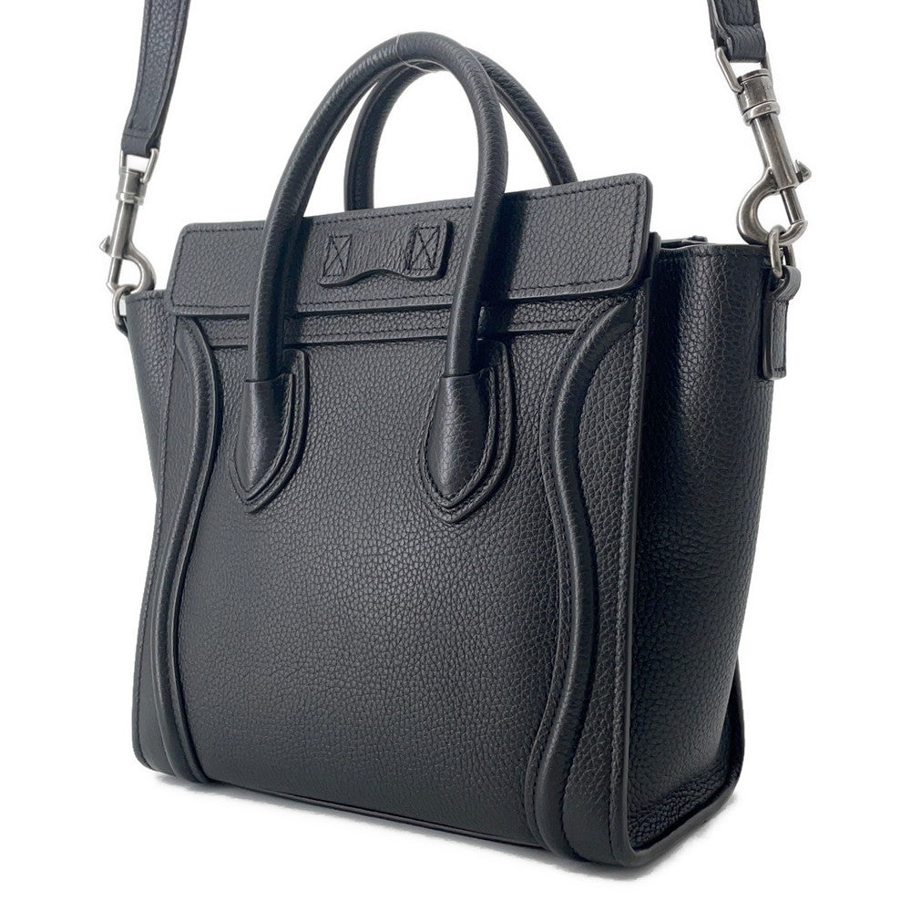 CELINE Luggage shopper Black189243 Leather Size Nano