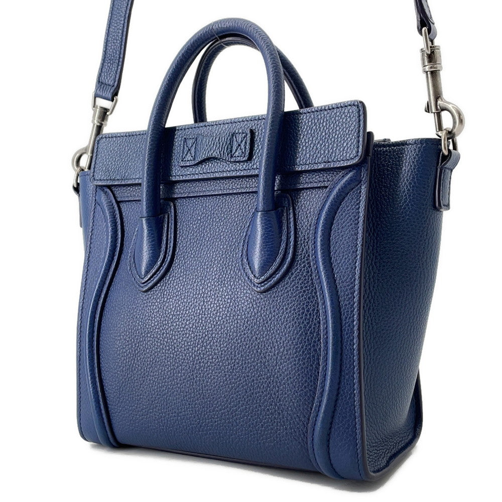 CELINE Luggage shopper Blue189243 Leather Size Nano
