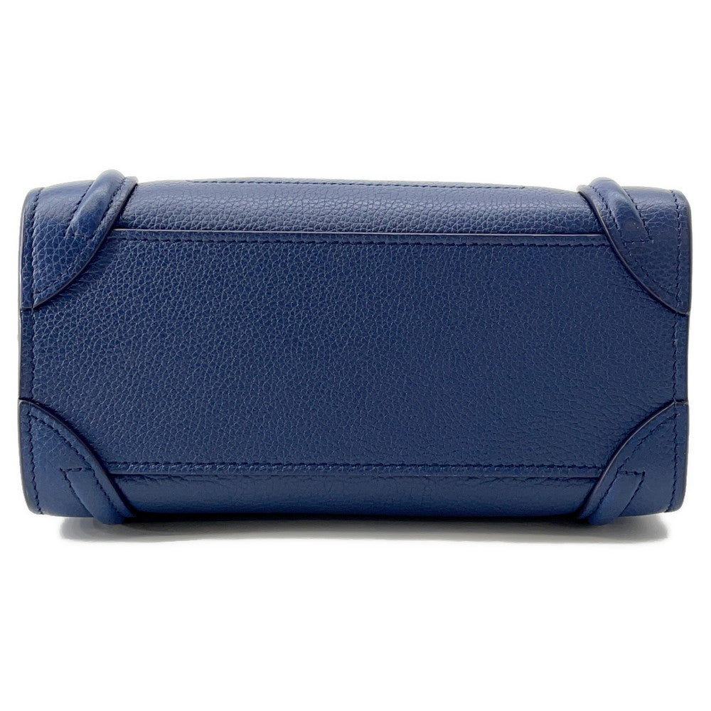 CELINE Luggage shopper Blue189243 Leather Size Nano