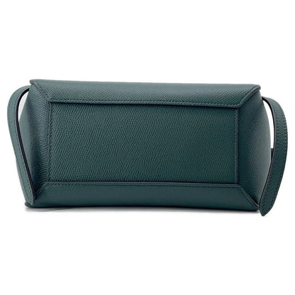 CELINE Belt bag Green185003 Leather Size Nano
