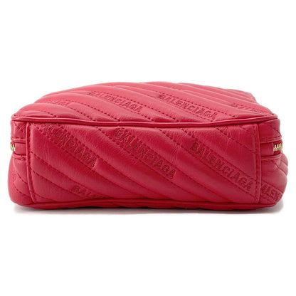 BALENCIAGA BBReporter ChainShoulder Red526678 Leather Size XS