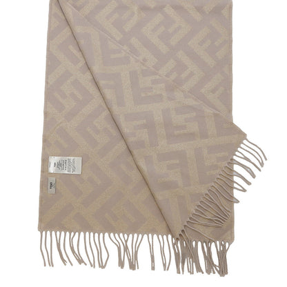 FENDI FFScarf Gold/BeigeFXT260AIX5F0QG1 Cashmere 79% Viscose 17% Metallica 4%