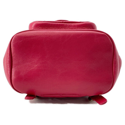 CHANEL Dumas Backpack MagentaAS2908 Leather