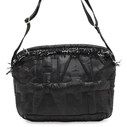 CHANEL Coco Neige Shoulder Bag BlackA57587 Nylon
