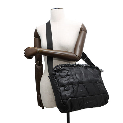 CHANEL Coco Neige Shoulder Bag BlackA57587 Nylon