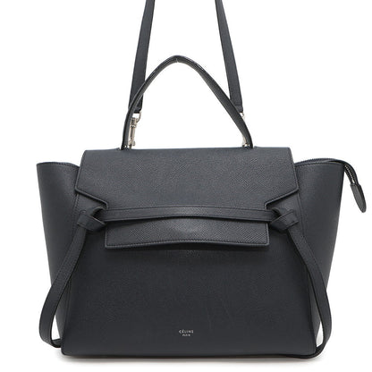 CELINE Belt bag Navy189103 Leather Size Mini