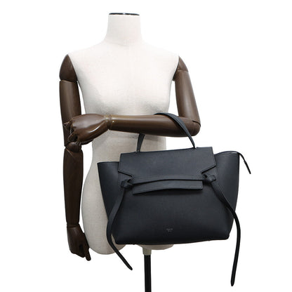 CELINE Belt bag Navy189103 Leather Size Mini