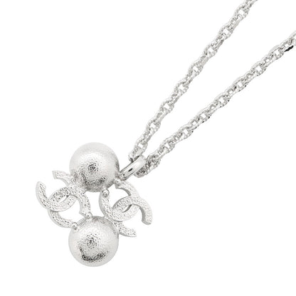 CHANEL CC Logo Faux Pearl  NecklaceABF723 Metal Faux Pearl  Rhinestone