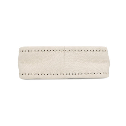 FENDI Fendsens Selleria Handbag Off-white8BS094 Leather Size Mini