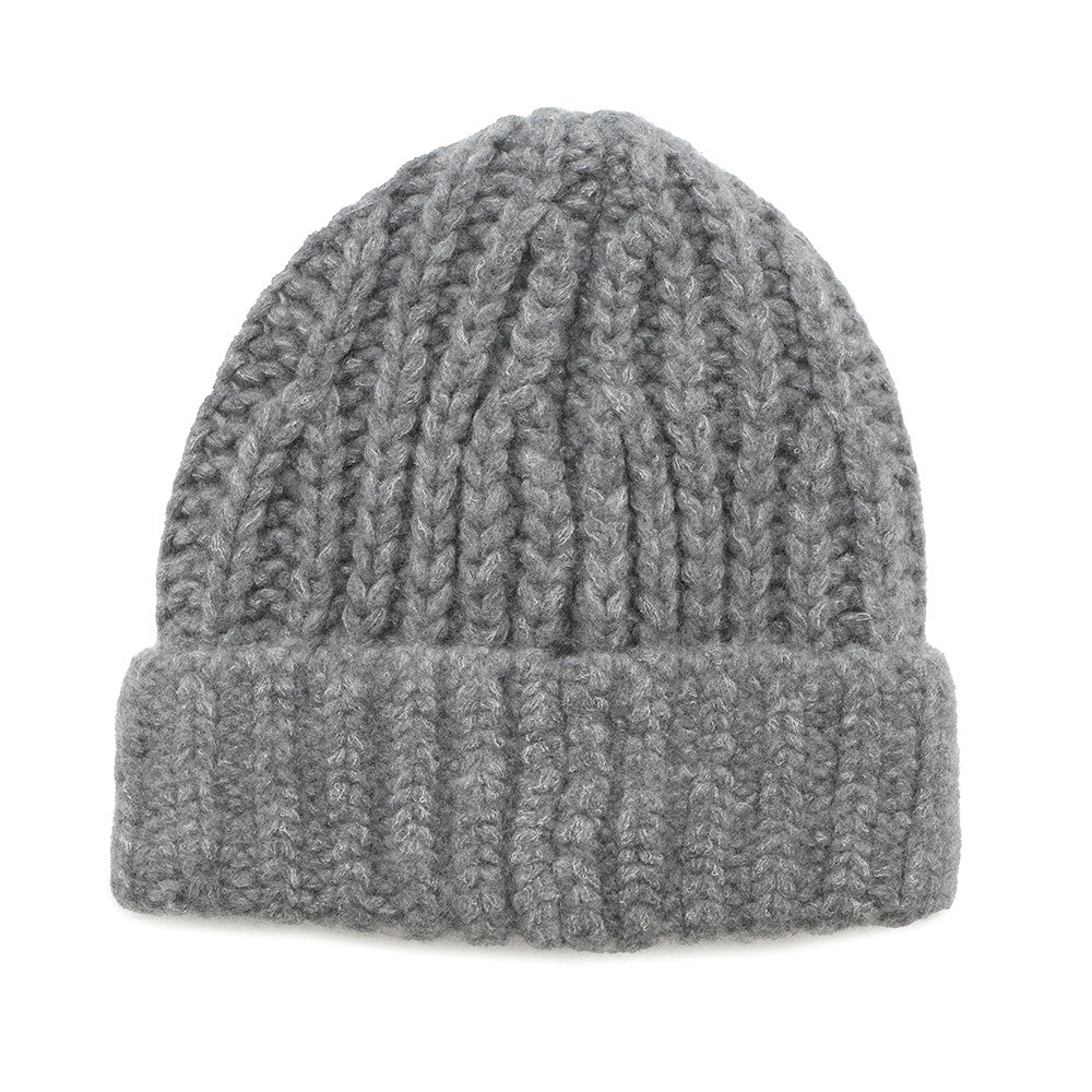 CELINE Triomphe Knit hat Size free Gray2ADOM912Z 09GR Cashmere37% Wool 37% Silk26%