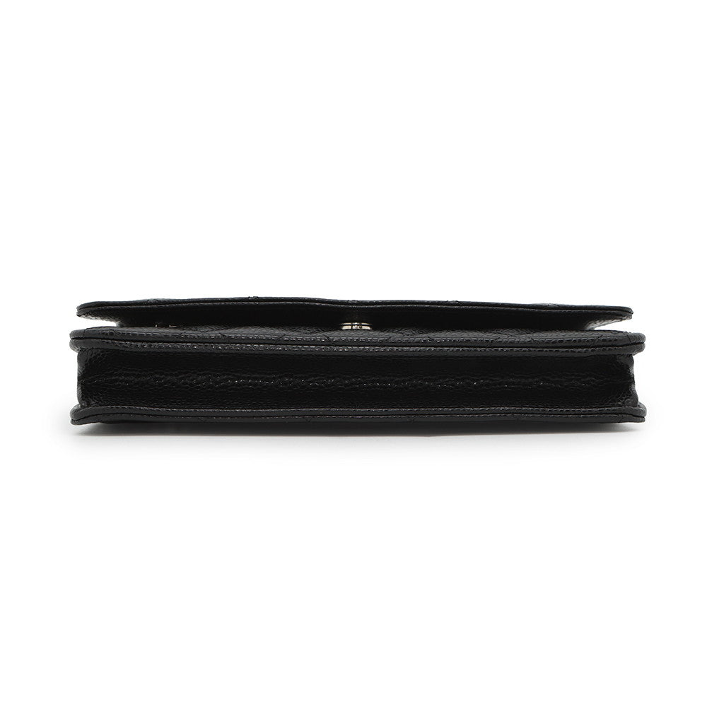 CHANEL Chain wallet BlackAP0250 Caviar Leather