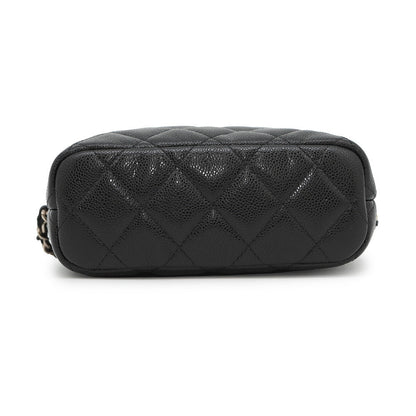 CHANEL Hobo ChainShoulder BlackAP4386 Caviar Leather