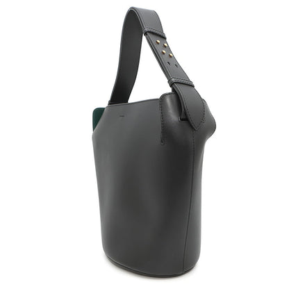 BURBERRY Bucket Shoulder Black40758901 Calf Leather