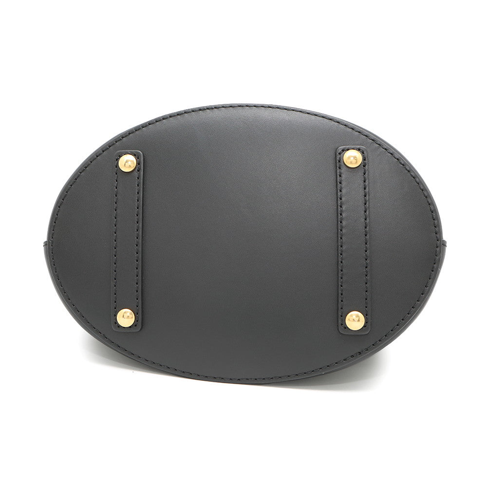 BURBERRY Bucket Shoulder Black40758901 Calf Leather