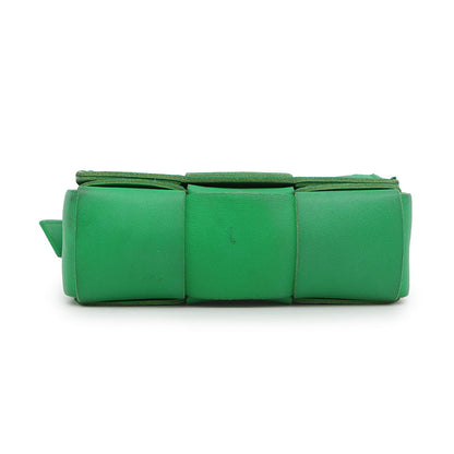 Bottega Veneta Candy Cassette Shoulder Parakeet666688 Lambskin