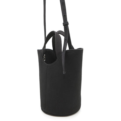 BALENCIAGA Wave XS 2WAYBag Black619979 Canvas Size XS
