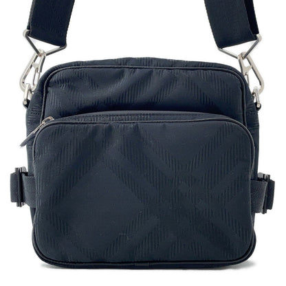 BURBERRY Cross Body Bag Black80853801 Nylon Leather