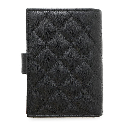CHANEL passport case BlackAP3791 caviar