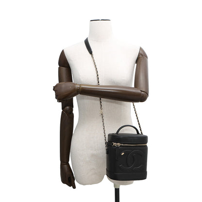 CHANEL Vanity ChainShoulder BlackAS0323 Lambskin