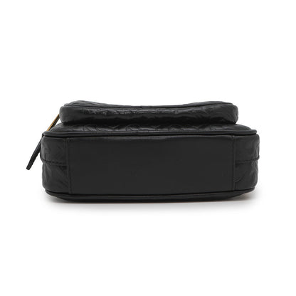 BURBERRY Camera bag Black8015241 Leather Size SM
