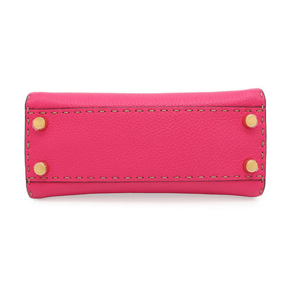 FENDI Selleria Peekaboo 2wayBag Pink8BN244 Leather Size Mini