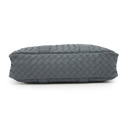 Bottega Veneta INTRECCIATO 2WAY Business Bag Gray Leather
