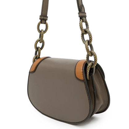 Bottega Veneta Umbria Shoulder Bag Gray/Brown465392 Leather