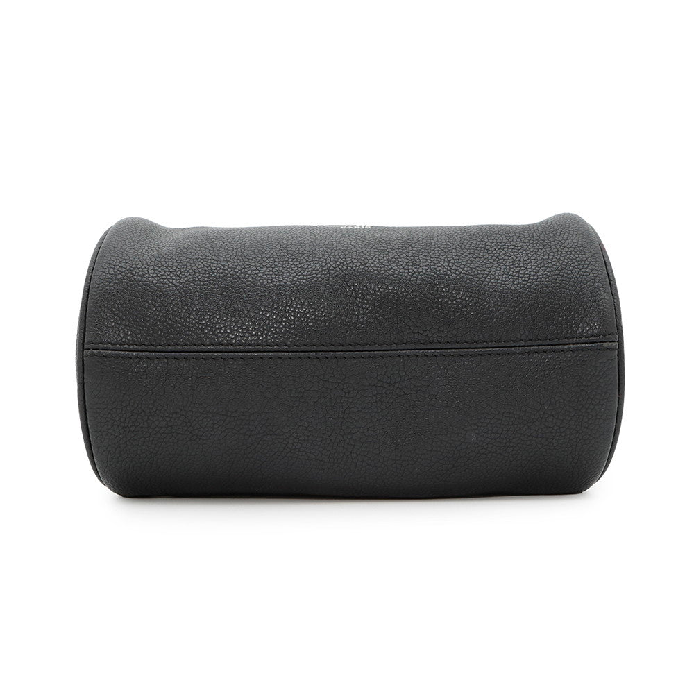 Dior Atelier Roller Shoulder Bag Black Leather