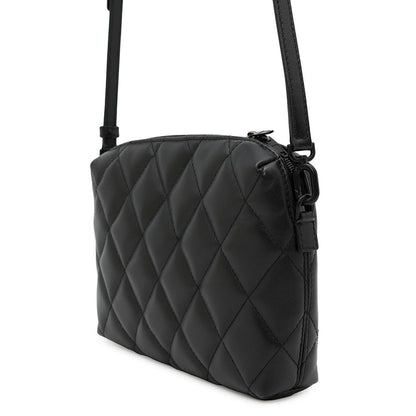 BALENCIAGA B logo camera bag Black600325 Leather